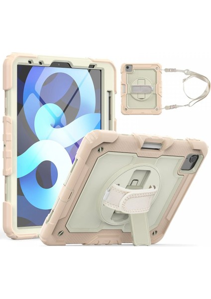 iPad Pro 11 (2020) Kılıf Strap New Tablet Kapak - Pembe - KA7495-9126