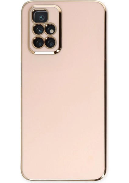 Xiaomi Redmi 10 2022 Kılıf Volet Silikon - Pembe - KA2409-5522