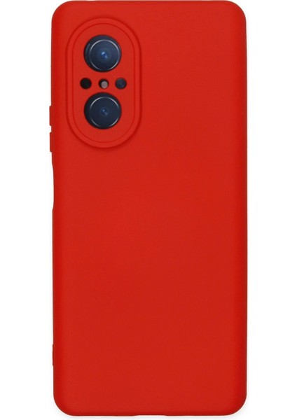 Huawei Nova 9 Se Kılıf Nano Içi Kadife Silikon - Kırmızı - KA1318-8514