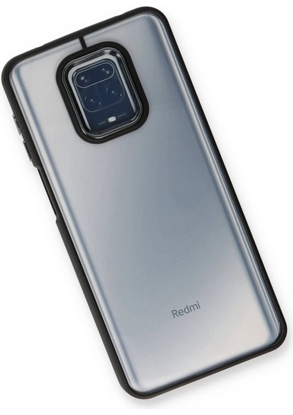 Xiaomi Redmi Note 9 Pro Kılıf Dora Kapak - Siyah - KA6835-5748