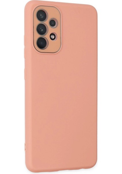 Samsung Galaxy A53 5g Kılıf Lansman Glass Kapak - Pembe - KA6970-7774