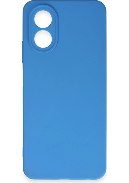 Oppo A38 Kılıf First Silikon - Mavi - KA3886-3383