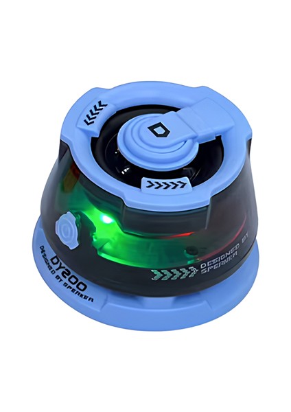 Manyetik Mıknatıslı Bluetooth V5.3 Hoparlör Mini Bass Speaker Kablosuz Rgb Işıklı