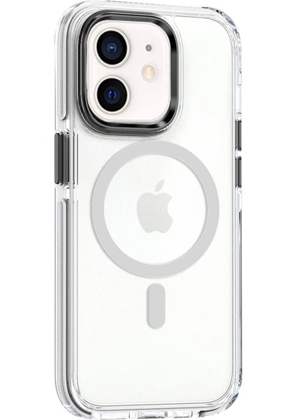 iPhone 11 Bella Magsafe Kapak - Gri - KA1983-4310