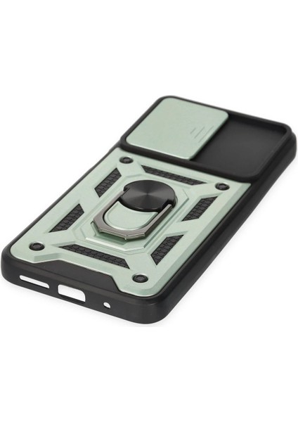 Xiaomi Redmi 10 2022 Kılıf Pars Lens Yüzüklü Silikon - Yeşil - KA8734-3257 indirimleri