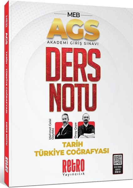 2026 Meb Ags Sayısal Tarih ve Türkiye Coğrafyası Ders Notu Ders Notu Akdemi Giriş Sınavı Retro Yayın