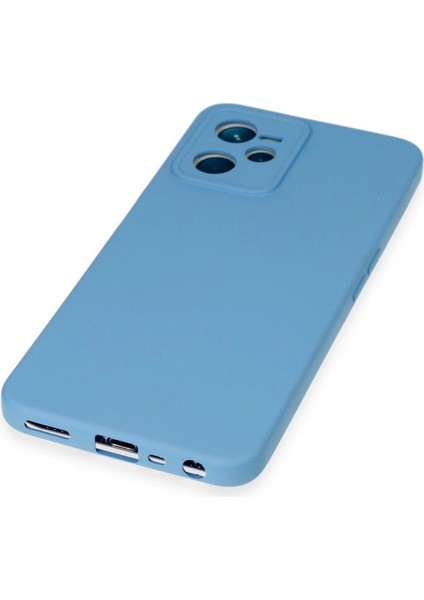 Realme C35 Kılıf Nano Içi Kadife Silikon - Mavi - KA1205-3661 fırsatları