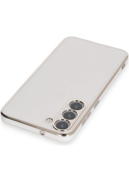 Samsung Galaxy S23 Plus Kılıf Volet Silikon - Beyaz - KA9878-1857