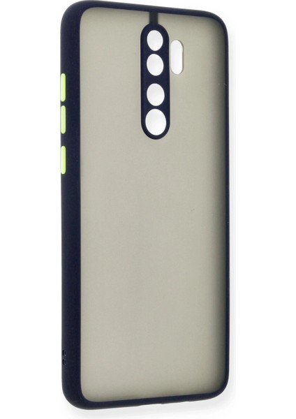 Xiaomi Redmi Note 8 Pro Kılıf Montreal Silikon Kapak - Lacivert - KA7599-3878