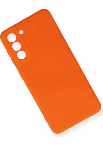 Samsung Galaxy S21 Fe Kılıf Nano Içi Kadife Silikon - Turuncu - KA5571-7110 fiyatları