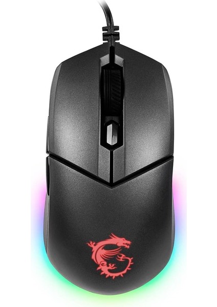 Clutch GM11 Gaming Mouse, Rgb LED Aydinlatma, Altin Kaplama USB Baglanti