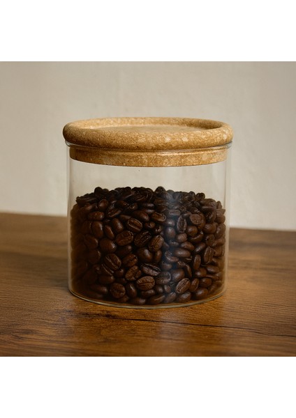 Joseph Cam Kavanoz - Şeffaf / Açık Kahverengi - 800 ml