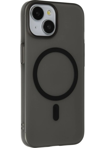 iPhone 15 Tuna Pc Slim Magsafe Kapak - Siyah - KA9183-1291