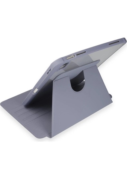 iPad 10.2 (7.nesil) Kılıf Starling 360 Kalemlikli Tablet Kılıf - Lila - KA2173-3465