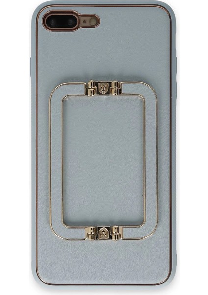 iPhone 7 Plus Kılıf Coco Elit Kapak - Turkuaz - KA9392-9312