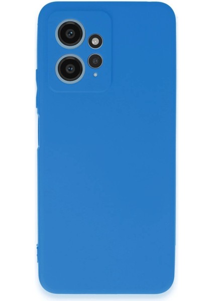 Xiaomi Redmi Note 12 4g Kılıf First Silikon - Mavi - KA5854-6296