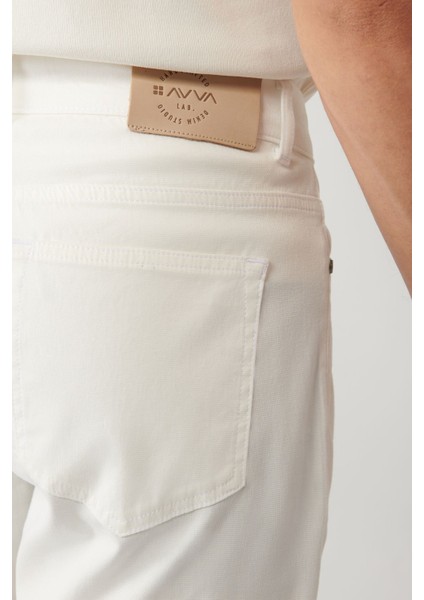 Erkek Kırık Slim Fit Klasik Bel 5 Cep Pantolon A41y3071