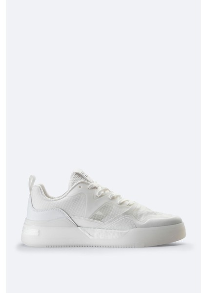 Erkek Beyaz Esnek Taban Sneaker Ayakkabı A41y8028