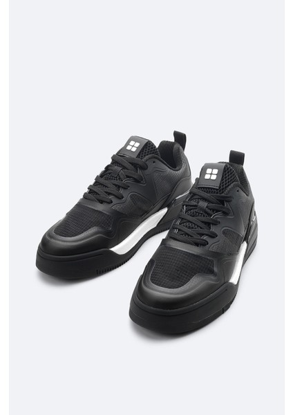 Erkek Siyah Esnek Taban Sneaker Ayakkabı A41y8028 fiyatları