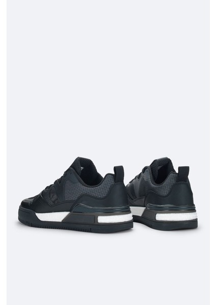 Erkek Siyah Esnek Taban Sneaker Ayakkabı A41y8028 fırsatları