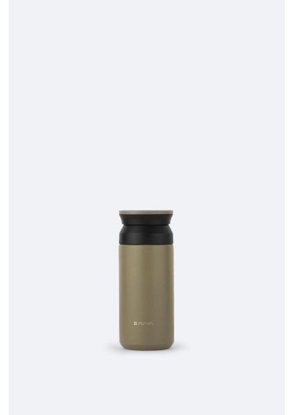 Erkek Haki Sport %100 Çelik Termos 350 ML B009910