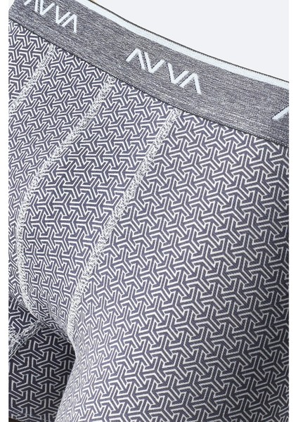 Erkek Gri Geometrik Desenli Tekli Boxer A51Y9505 fiyatları