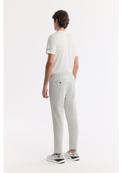 Erkek Taş Relaxed Fit Beli Lastikli Bağcıklı Fermuarlı Cepli Pileli Pantolon A51Y3252 modelleri