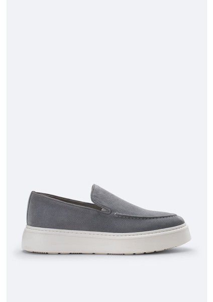 Erkek Gri Loafer Ayakkabı A51Y8006