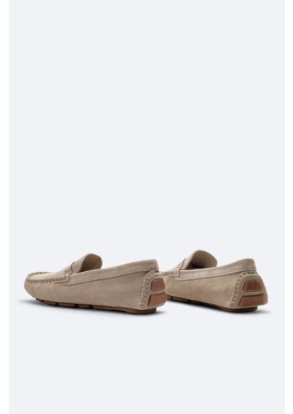 Erkek Taş %100 Süet Loafer Ayakkabı B008001 fırsatları