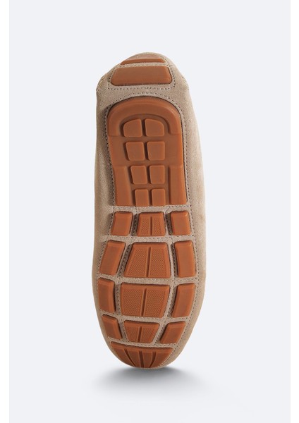Erkek Taş %100 Süet Loafer Ayakkabı B008001 indirimleri