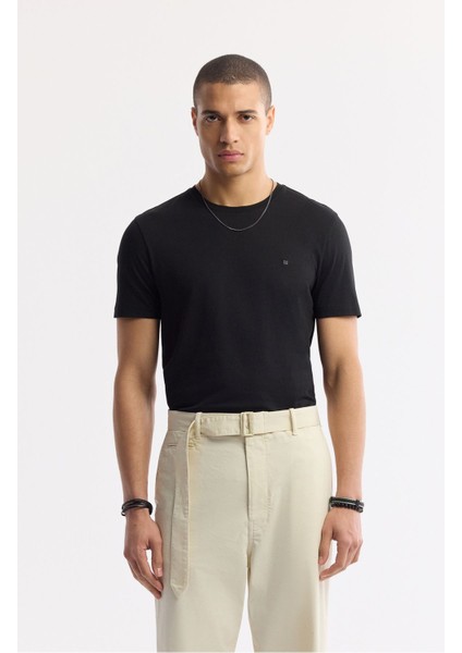 Erkek Bej Klasik Bel Ekstra Kemerli Sardes Baggy Fit Pantolon A51Y3027
