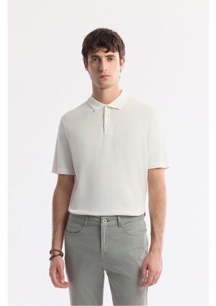 Erkek Açık Haki Slim Fit Klasik Bel Armürlü Pamuklu 5 Cep Pantolon B003038 indirimleri