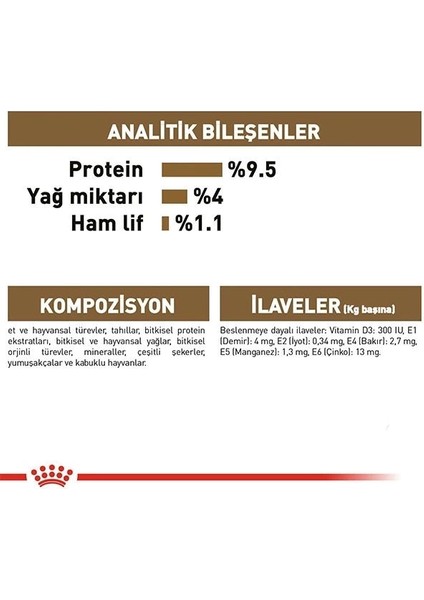 Royal Canin Ageing +12 Gravy Pouch Yaşlı Konserve Kedi Maması 85 gr indirimleri
