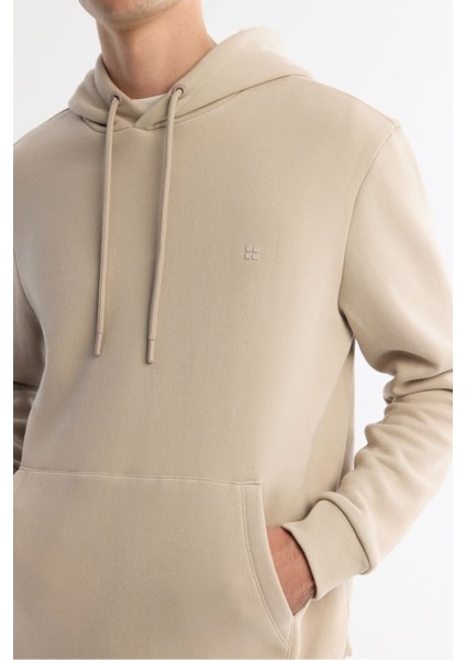 Erkek Taş Kapüşonlu Yaka 3 Iplik Şardonlu Sweatshirt B001103 fiyatları
