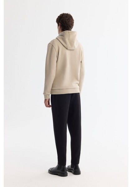 Erkek Taş Kapüşonlu Yaka 3 Iplik Şardonlu Sweatshirt B001103 fırsatları