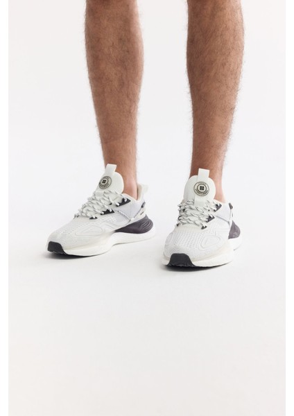 Erkek Beyaz Esnek Taban Sneaker Ayakkabı A41y8005