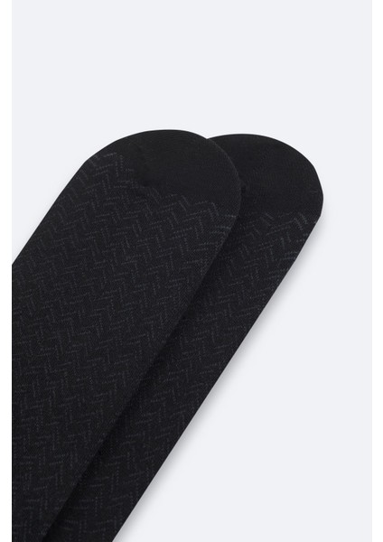 Erkek Siyah Sneaker Çorap A51Y8503