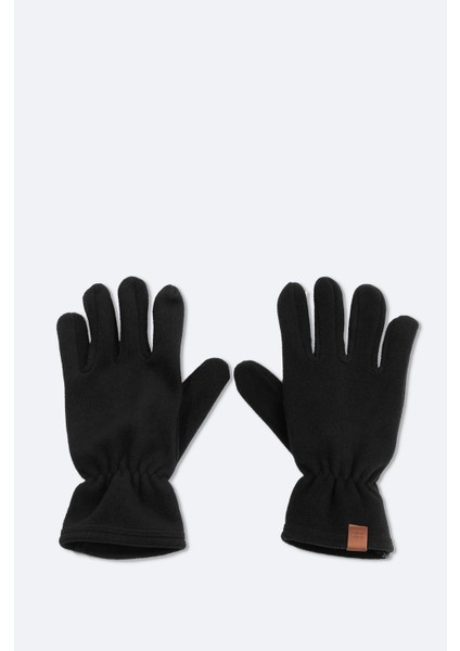 Erkek Siyah Polar Basic Boyunluk Bere ve Eldiven Seti B009250 fırsatları