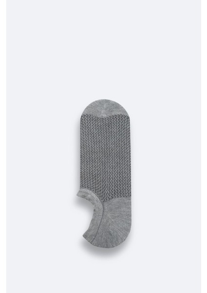 Erkek Gri Sneaker Çorap A51Y8505
