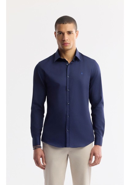 Erkek Bej Slim Fit Klasik Bel Pamuklu Yumuşak Tuşeli Chino Pantolon A51Y3078