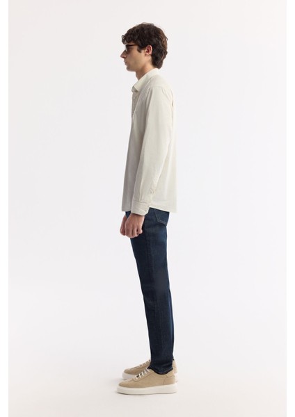 Erkek Bej Regular Fit Düğmeli Yaka %100 Pamuk Oxford Gömlek B002034 modelleri