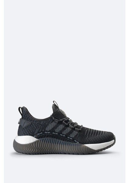 Erkek Siyah Esnek Taban Sneaker Ayakkabı A41y8026