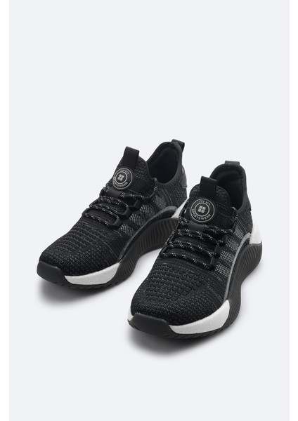 Erkek Siyah Esnek Taban Sneaker Ayakkabı A41y8026 fiyatları