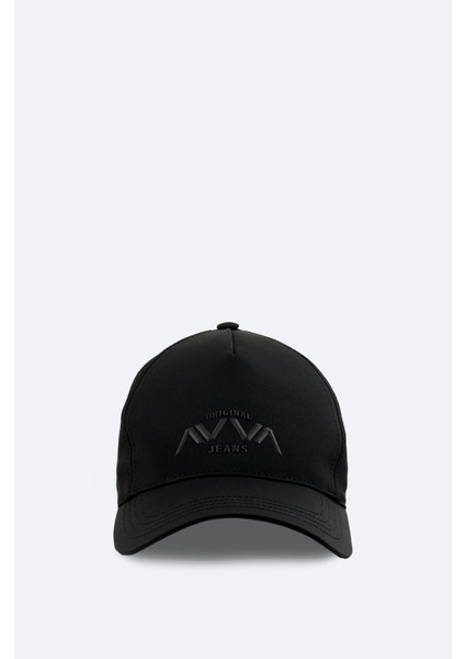 Erkek Siyah Baskılı Şapka A51Y9203