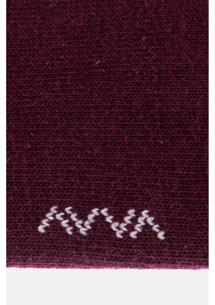 Erkek Bordo Pamuklu Sneaker Çorap B008553 modelleri