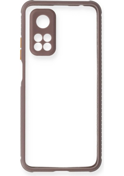 Xiaomi Mi 10T Pro Kılıf Miami Şeffaf Silikon - Açık Mor - KA7572-9783