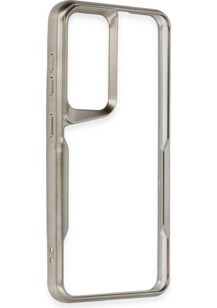 Samsung Galaxy A26 Kılıf Boyi Silikon Kapak - Titan Gri - KA5696-6066