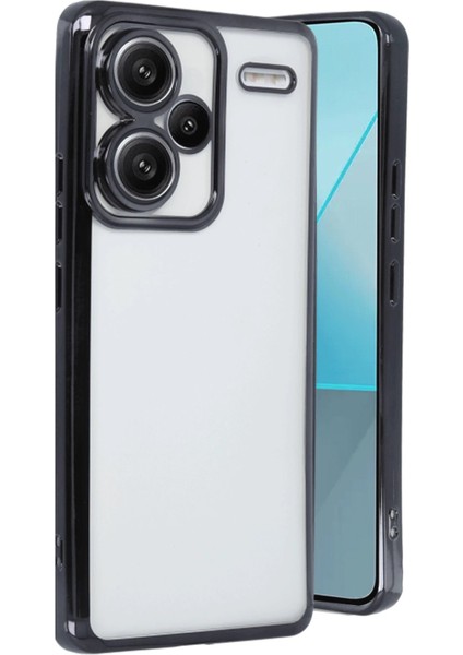 Xiaomi Redmi Note 13 Pro Plus Kılıf Lensli Silikon - Siyah - KA3130-5240