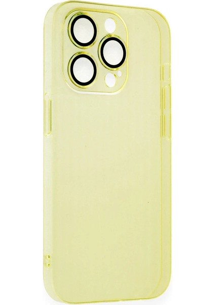 iPhone 13 Pro Max Kılıf Armada Lensli Kapak - Sarı - KA4814-3852 indirimleri