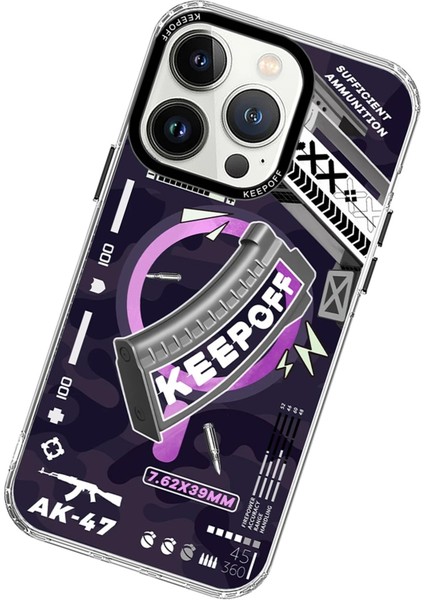 iPhone 15 Pro Max Battlefield Magsafe Kapak - Prepare Ammuniton - KA9616-7497 modelleri